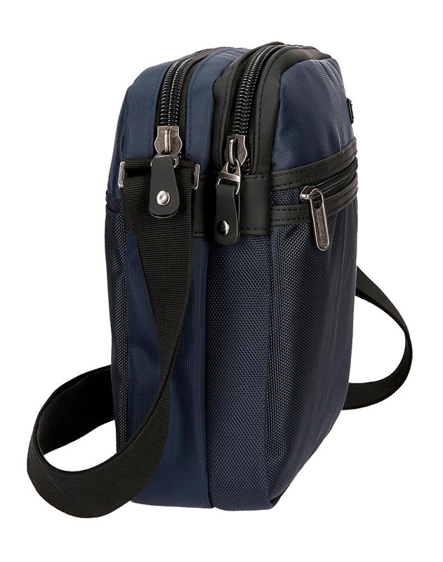 Roll Road Muška torba sa dve pregrade 26cm Stock Navy 56558 - dodatni pogled