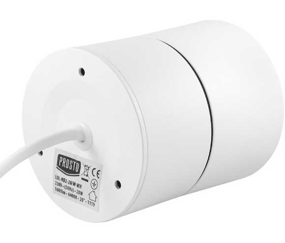 Nagibna LED lampa 20W dnevno svetlo LDL-ND2-20/W-WH - dodatni pogled
