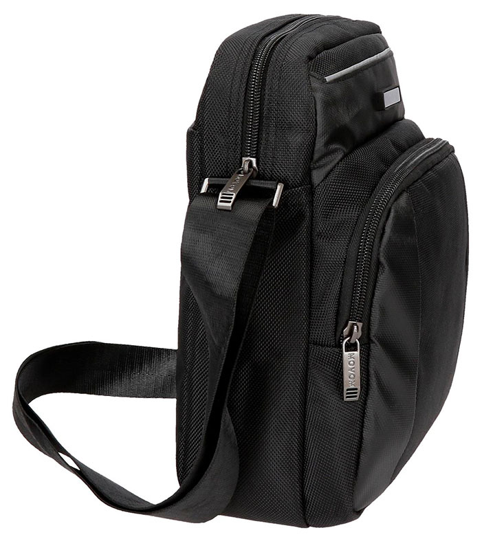 Movom Torba za muškarce 27cm Clark Black 57557 - dodatni pogled