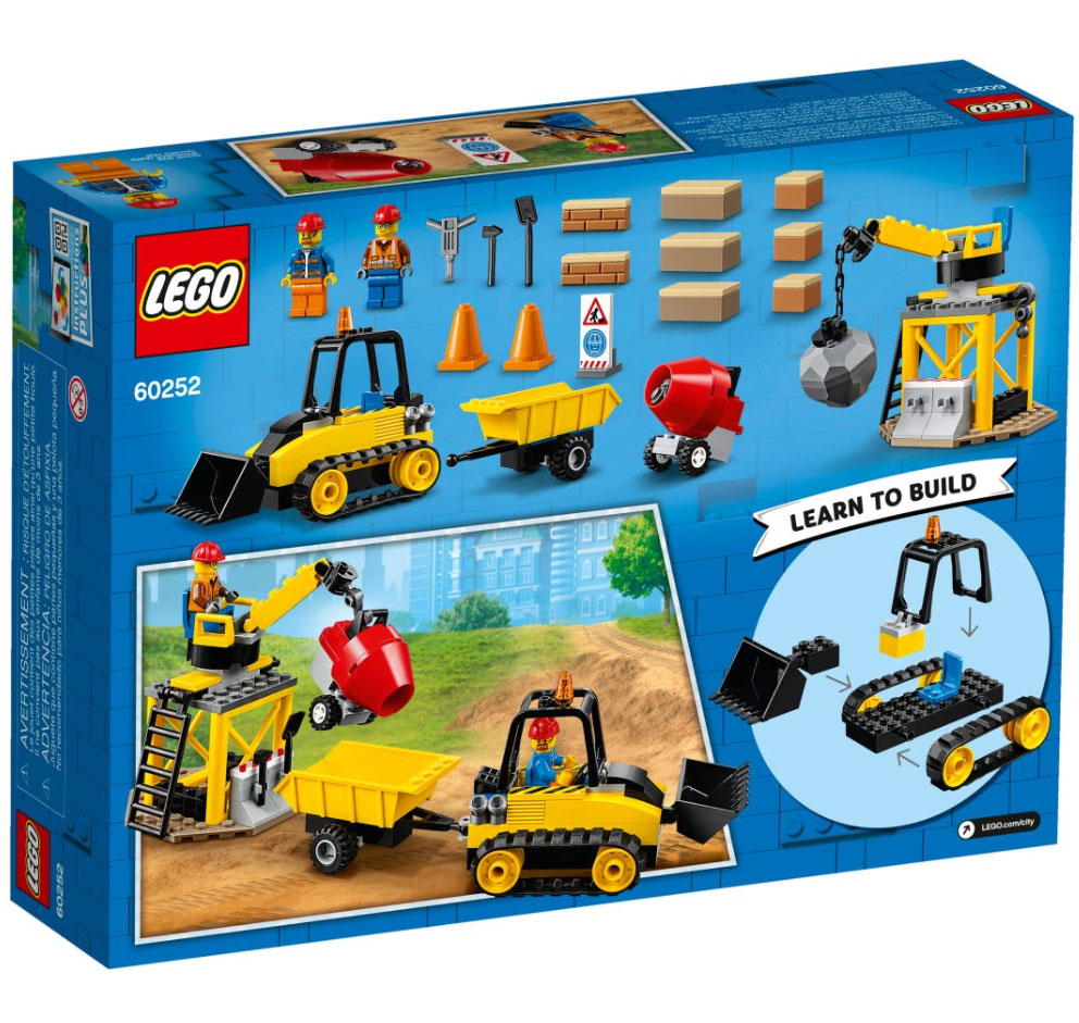 LEGO® City Kocke Građevinski buldožer 60252 - dodatni pogled