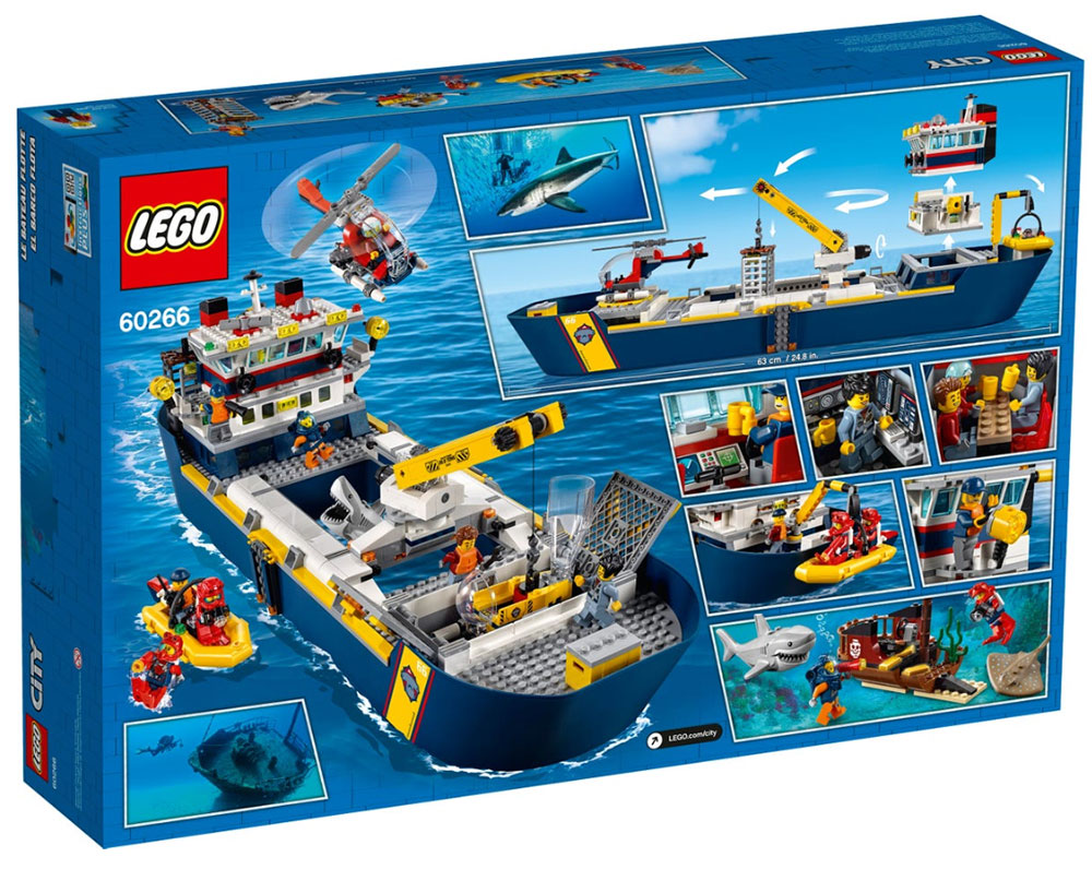 LEGO® City Kocke Brod za okeanska istraživanja 60266 - dodatni pogled