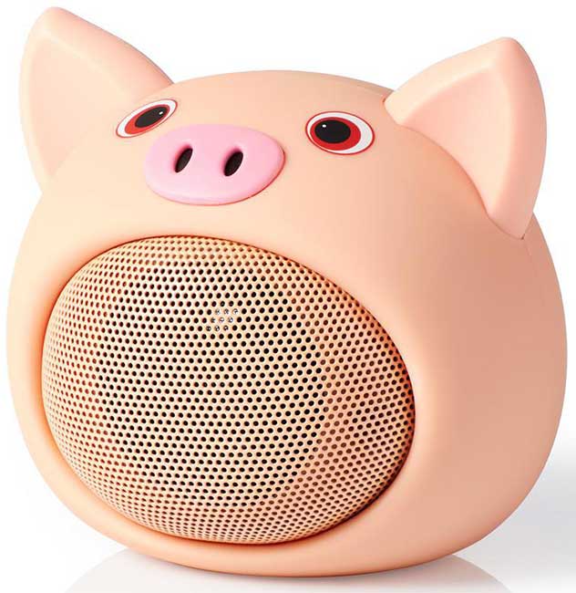 Nedis Bluetooth zvučnik sa Hands-Free funkcijom Pinky Pig - dodatni pogled
