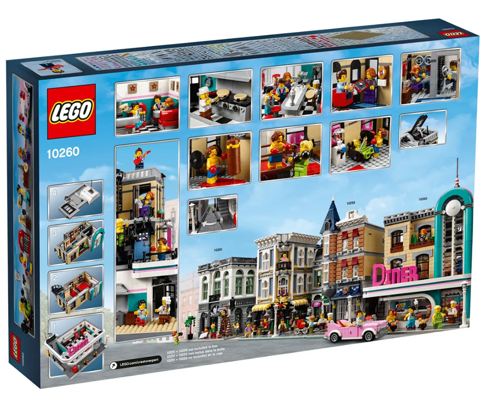LEGO® Creator Kocke Gradski restoran 10260 - dodatni pogled