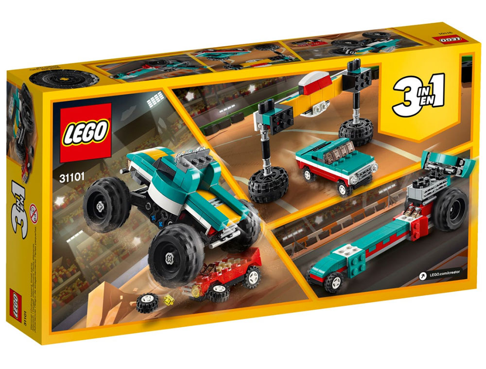 LEGO® Creator Kocke 3u1 Monster Truck 31101 - dodatni pogled