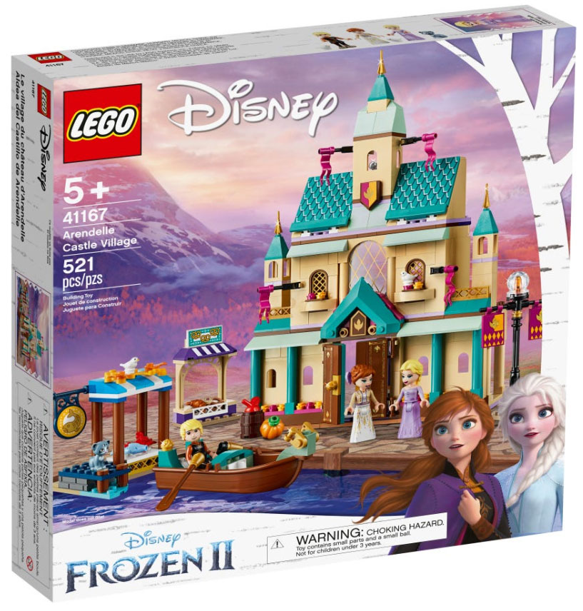 LEGO® Disney Kocke Frozen 2 - Zamak i selo Arendel 41167 - dodatni pogled
