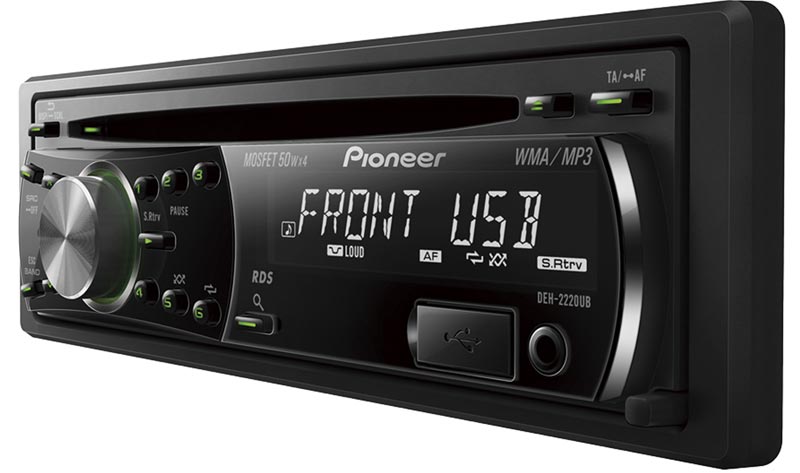 Pioneer CD-MP3 player sa USB portom green - dodatni pogled
