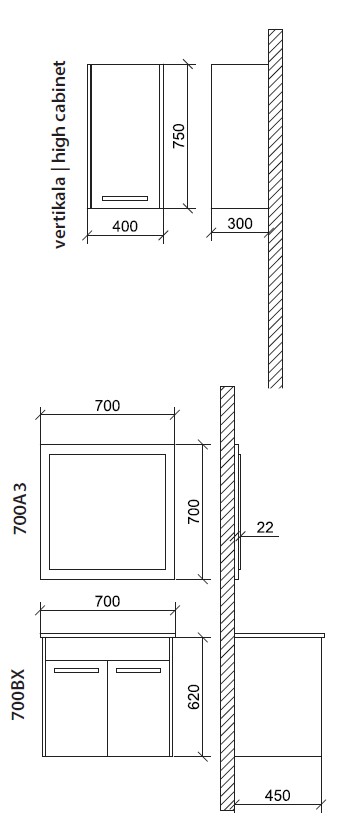 Roper vertikala sa policama Mona - dodatni pogled
