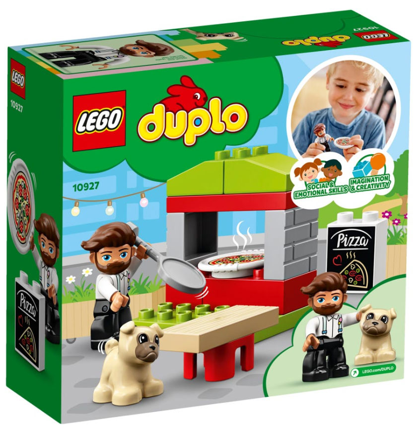 LEGO® DUPLO® Kocke - Pizza štand 10927 - dodatni pogled