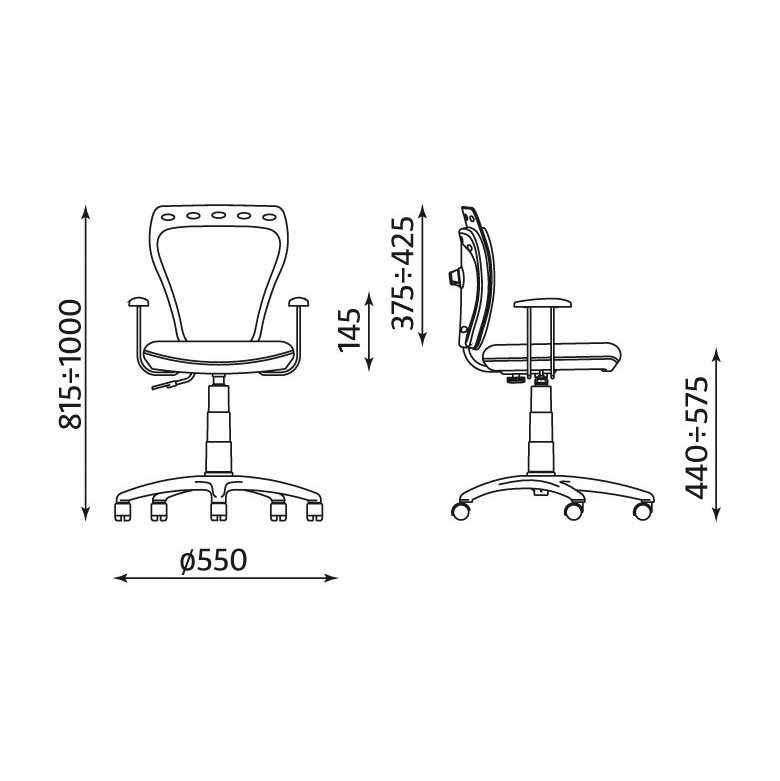 Dečija radna stolica Ministyle Flower Girl - dodatni pogled