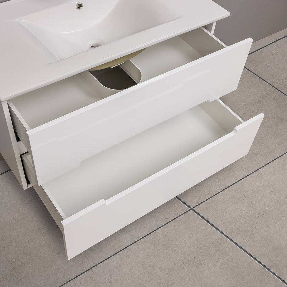 Roper ormarić sa lavaboom Tijana 900BX bela - dodatni pogled