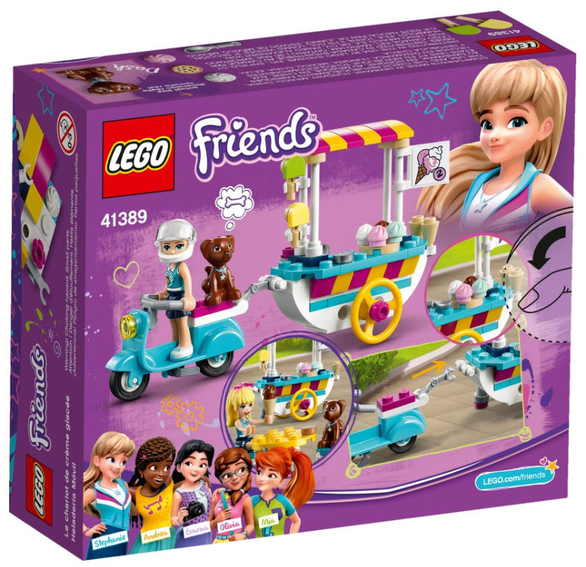 LEGO® FRIENDS Kocke Stefani i kolica sa sladoledom 41389 - dodatni pogled