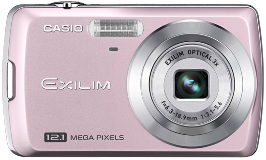 Casio digitalni fotoaparat EX-Z35 u roze boji - dodatni pogled