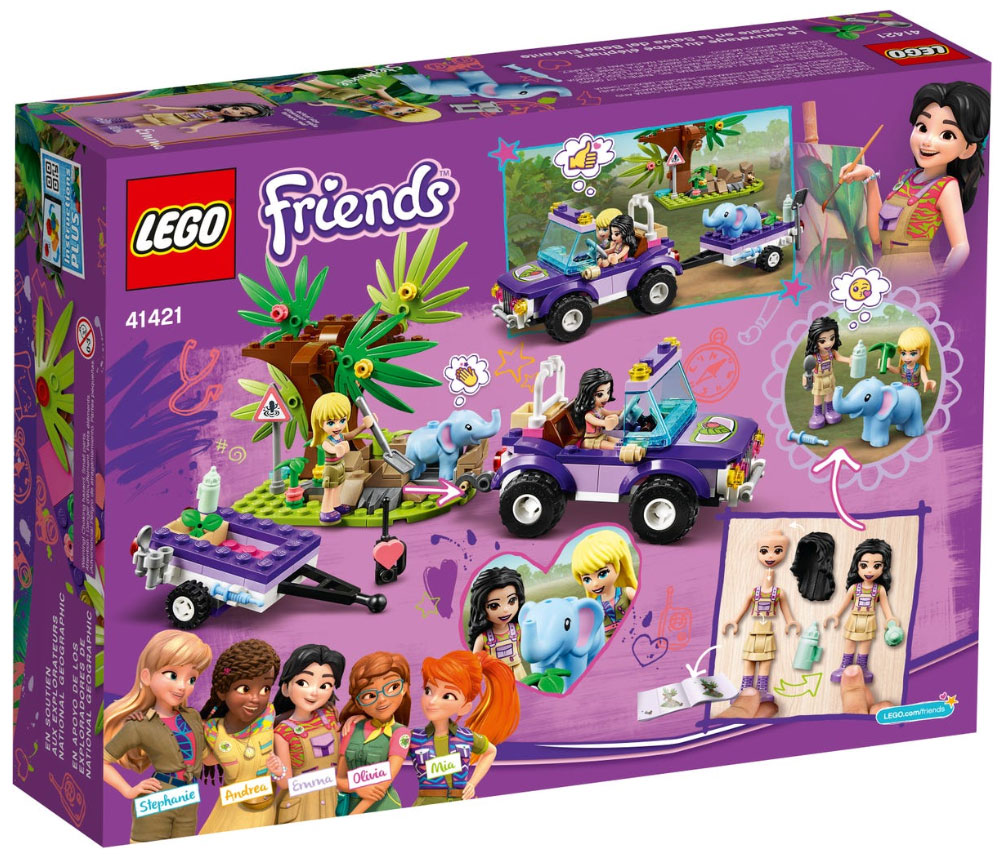 LEGO® FRIENDS Kocke Spasavanje slončeta 41421 - dodatni pogled