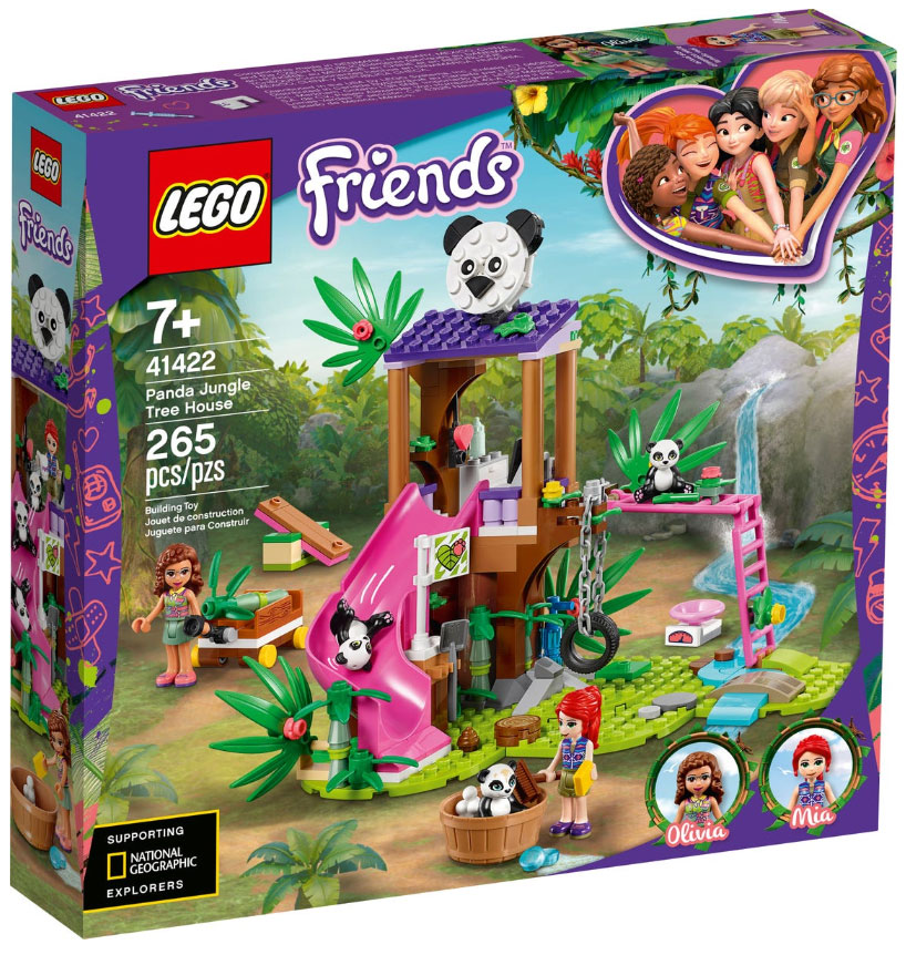LEGO® FRIENDS Kocke Panda kućica u džungli 41422 - dodatni pogled