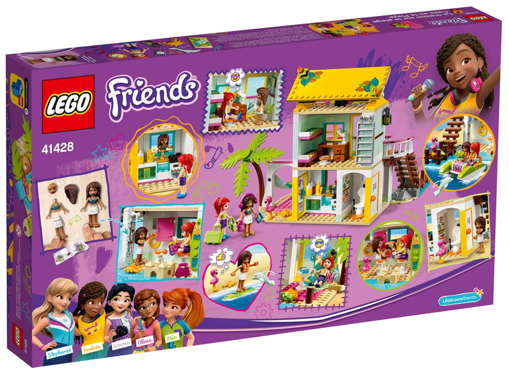 LEGO® FRIENDS Kocke Kuća na plaži 41428 - dodatni pogled