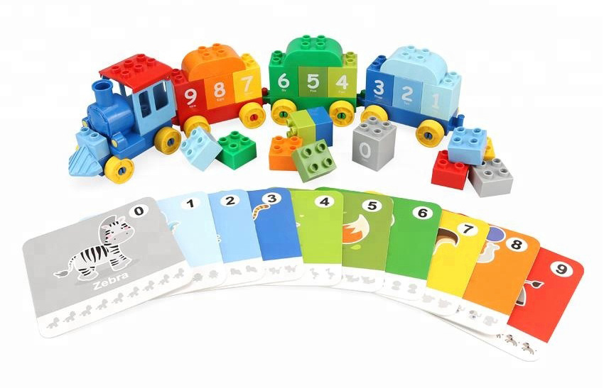 Dubie Dečije kocke Plastične kocke u kutiji VOZIĆ 31 deo 876018 - dodatni pogled