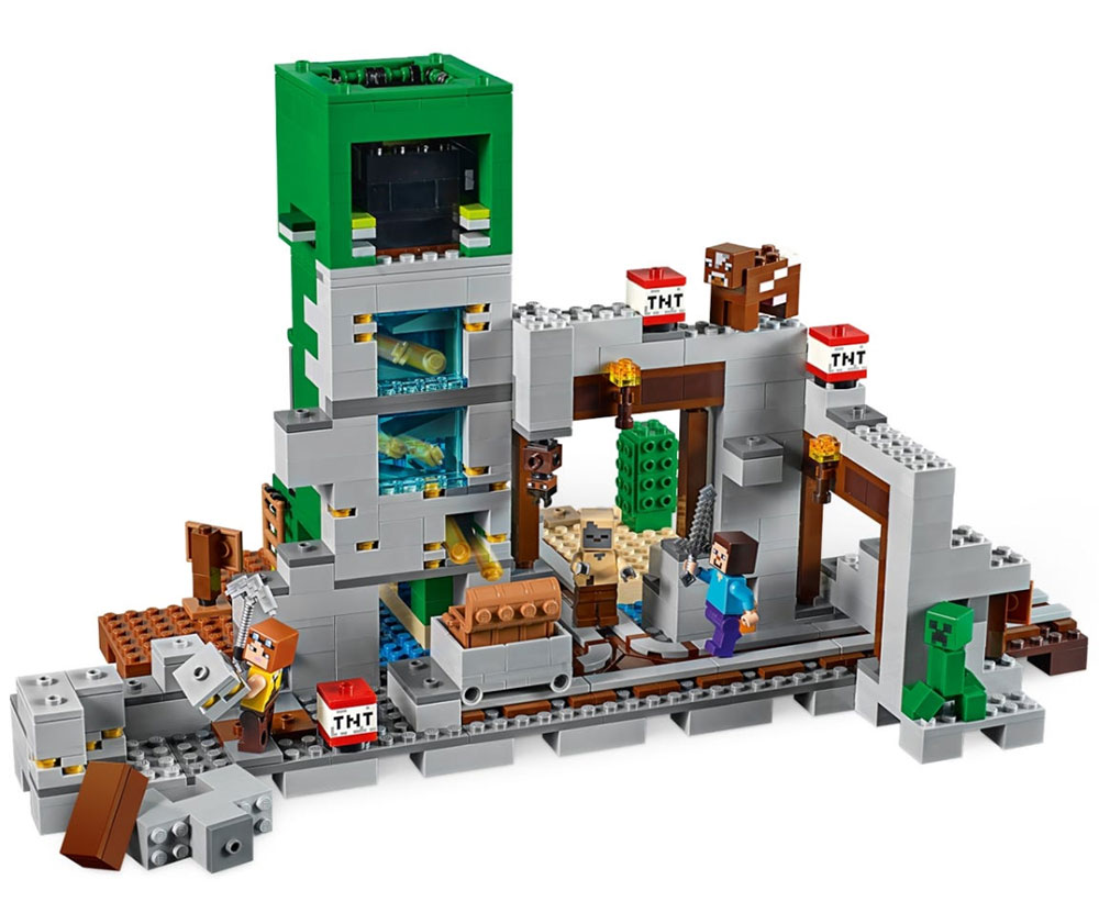 LEGO® Kocke Minecraft Kriperov rudnik 21155 - dodatni pogled