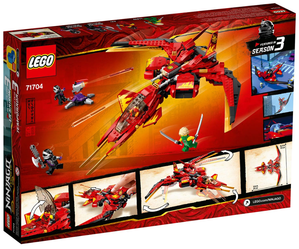 LEGO® Kocke NINJAGO - Kai Fighter 71704 - dodatni pogled