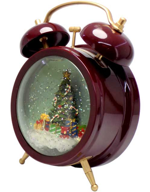 Novogodišnji ukras Svetleći budilnik - dodatni pogled