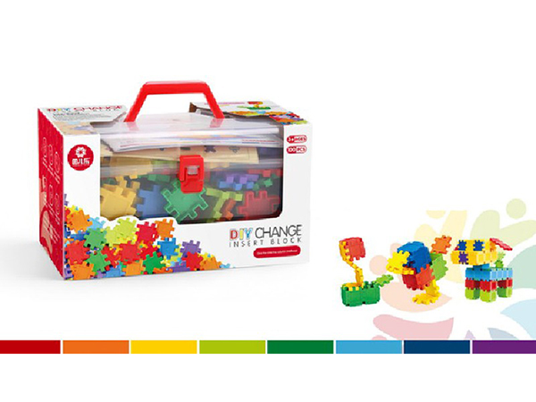 Dečije kocke Plastične kocke Blok 100 delova 876025 - dodatni pogled