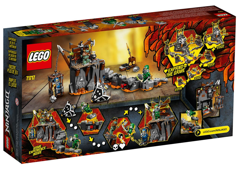 LEGO® Kocke NINJAGO Putovanje u Tamnicu lobanja 71717 - dodatni pogled