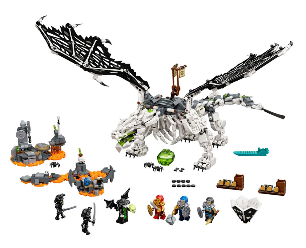 LEGO® Kocke NINJAGO Zmaj vrača Lobanje 71721 - dodatni pogled