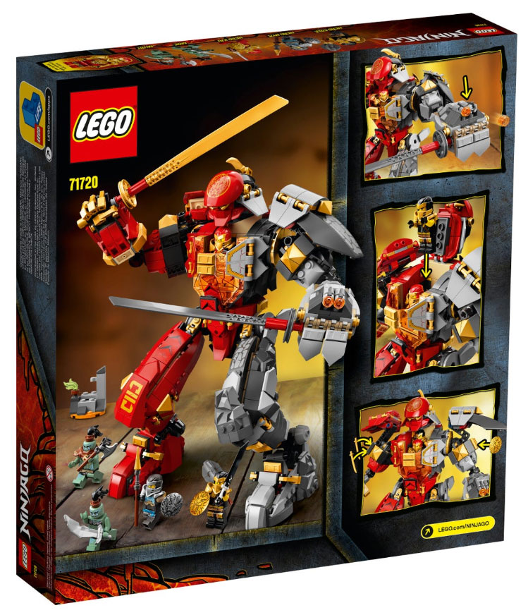 LEGO® Kocke NINJAGO Vatreno-kameni Meh 71720 - dodatni pogled