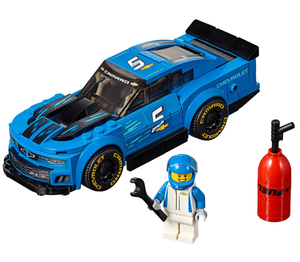 LEGO® Kocke Speed Champions Trkački automobil Chevrolet Camaro ZL1 75891 - dodatni pogled
