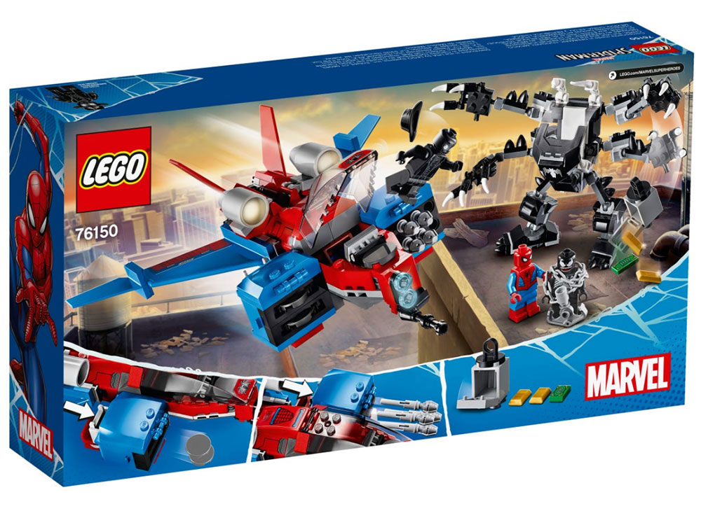 LEGO® Kocke Spajdermen - Spiderjet vs. Venom Mech 76150 - dodatni pogled