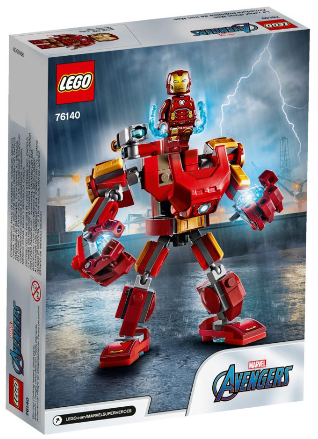 LEGO® Kocke Avengers - Iron Man Mech 76140 - dodatni pogled