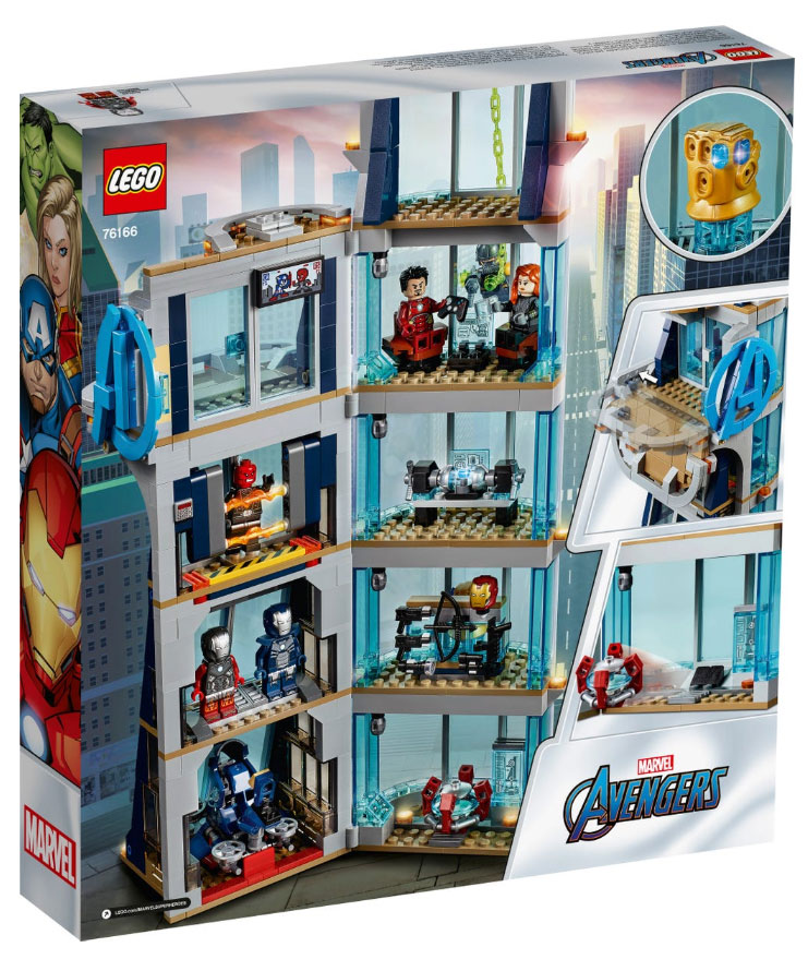 LEGO® Kocke Avengers - Borba za Kulu osvetnika 76166 - dodatni pogled