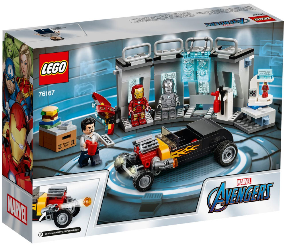 LEGO® Kocke Avengers - Ajronmenova oružarnica 76167 - dodatni pogled