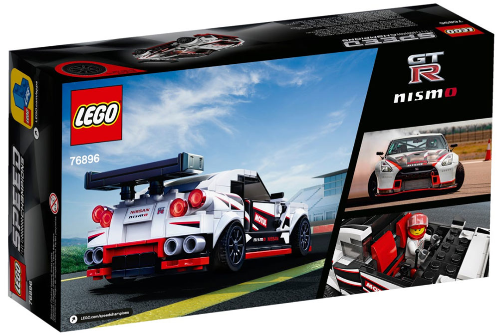 LEGO® Kocke Speed Champions - Automobil Nissan GT-R NISMO 76896 - dodatni pogled