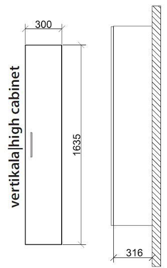 Roper vertikala sa policama Laura - dodatni pogled