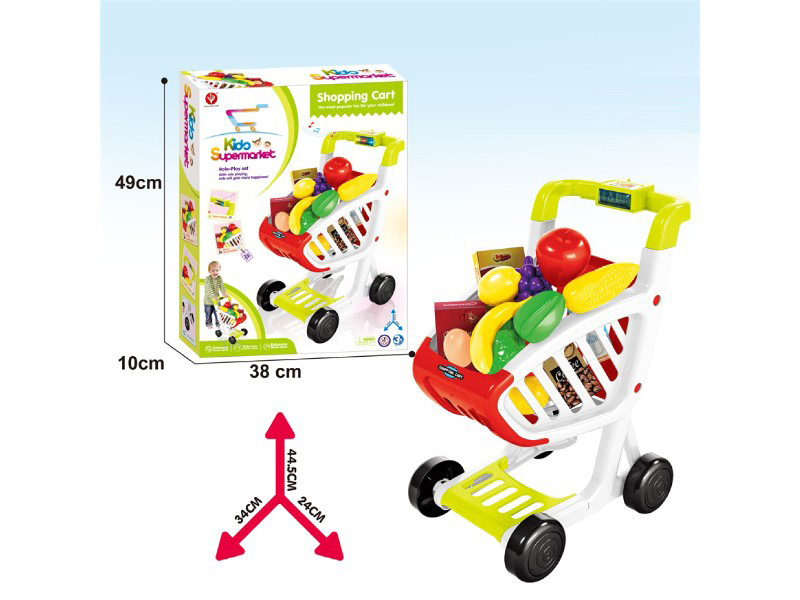 Dečija igračka Muzička šoping kolica Kolica za kupovinu 870011 - dodatni pogled