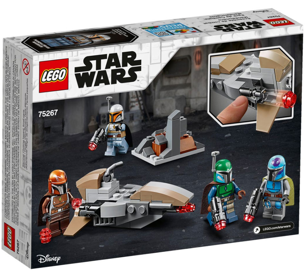 LEGO® Kocke STAR WARS™ - Mandalorian: Borba 75267 - dodatni pogled