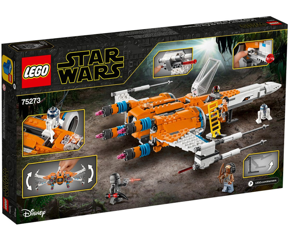 LEGO® Kocke STAR WARS™ - Po Dameronov X-Wing borac 75273 - dodatni pogled