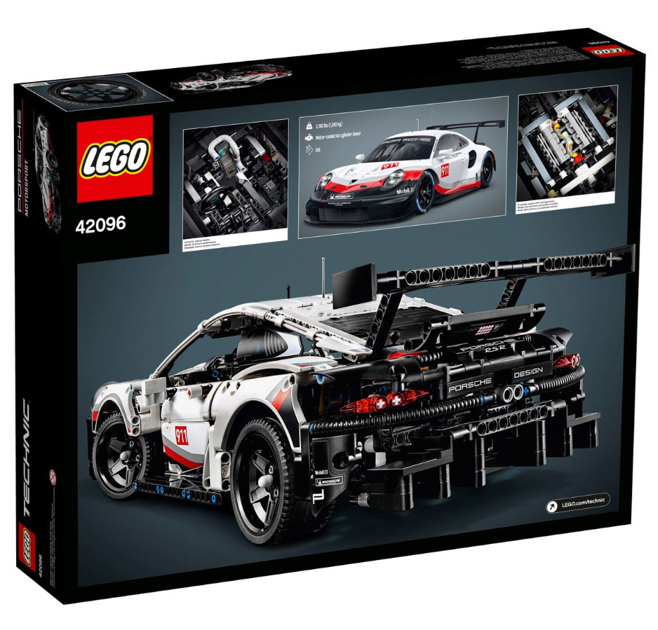 LEGO® Kocke Technic Porsche 911 RSR 42096 - dodatni pogled