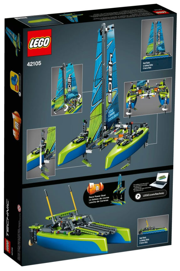 LEGO® Kocke Technic Katamaran 42105 - dodatni pogled