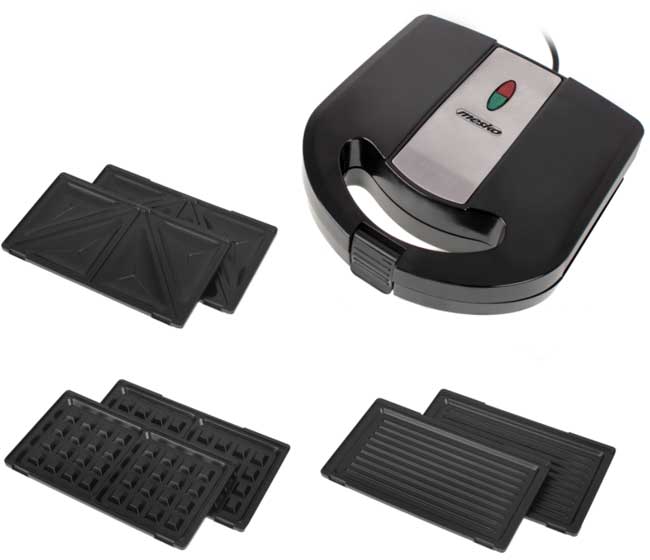 Multifunkcionalni aparat sa izmenjivim pločama za pripremu hrane Mesko MS3045 - dodatni pogled