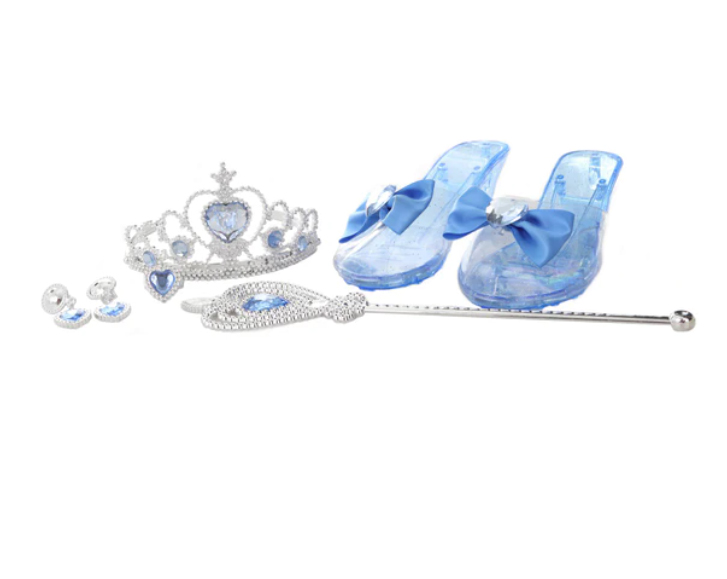 Set Kostim za maskenbal za decu PRINCEZA plava 897000 - dodatni pogled