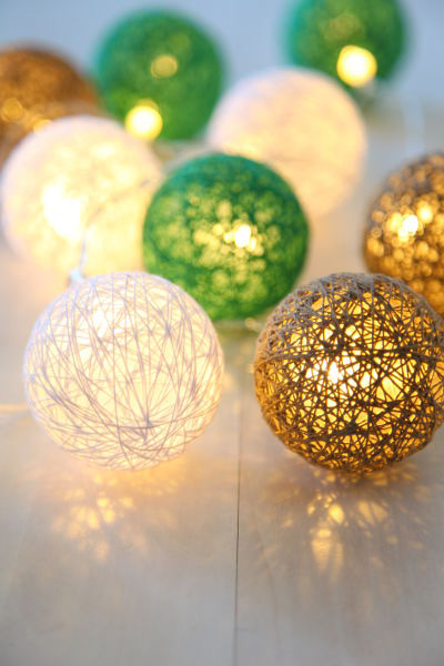 Dekortaivne lampice Venuto 29958-10 zeleno-smeđa - dodatni pogled