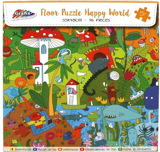 Slagalica FLOOR PUZZLE 96 delova 882006 - dodatni pogled
