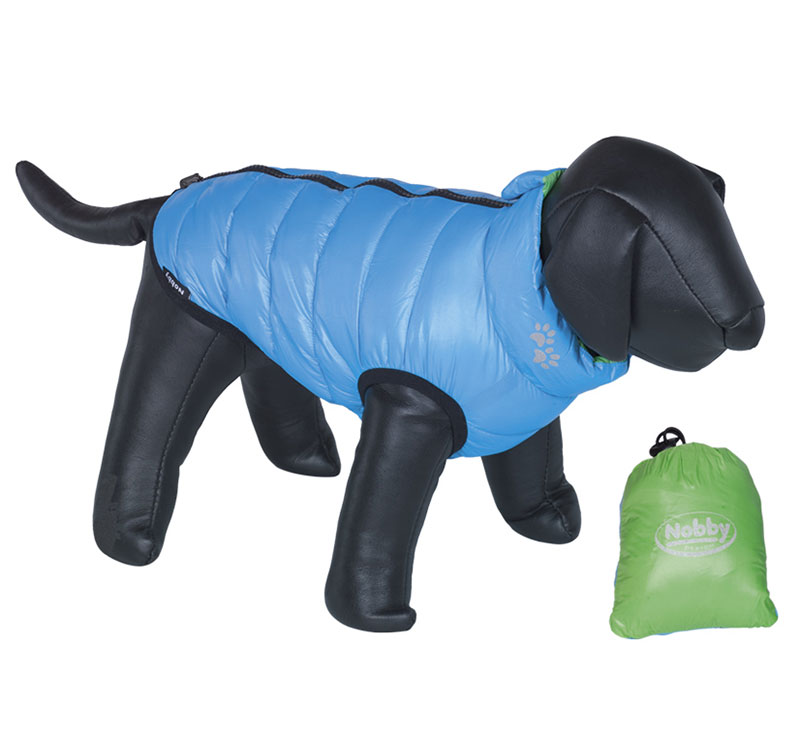 Nobby Jakna za pse Light sa dva lica zeleno-plava 29cm 66586 - dodatni pogled