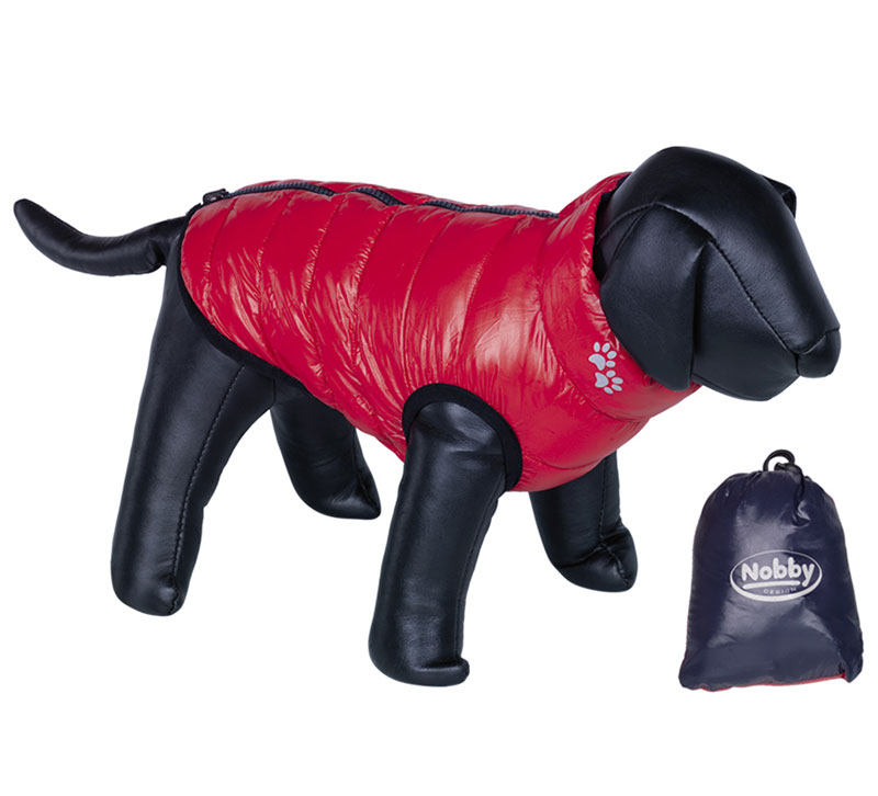 Nobby Jakna za pse Light sa dva lica teget-crvena 37cm 66593 - dodatni pogled