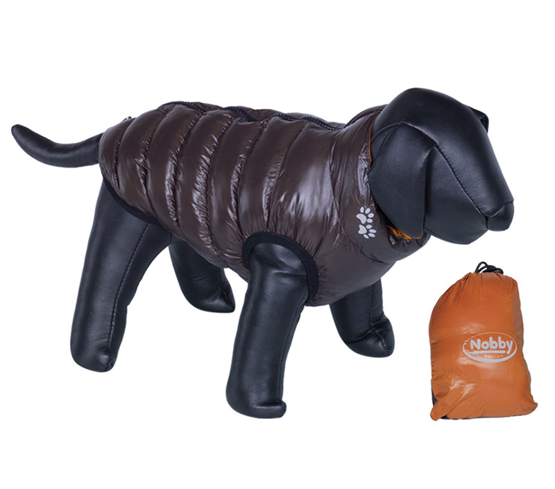 Nobby Jakna za pse Light sa dva lica oranž-braon 36cm 66624 - dodatni pogled