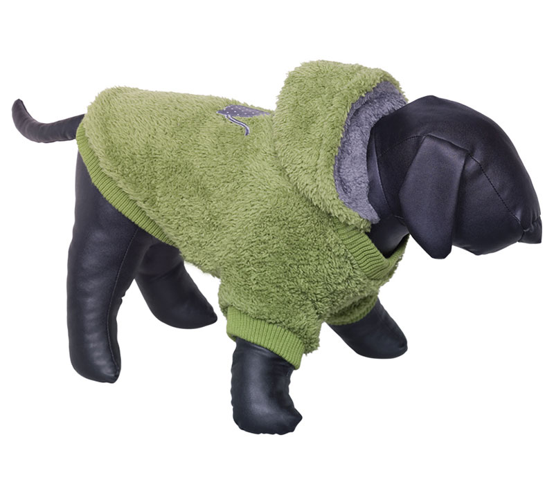 Nobby Džemper sa dva lica za psa Teddy Grey/Green 36cm 66505 - dodatni pogled