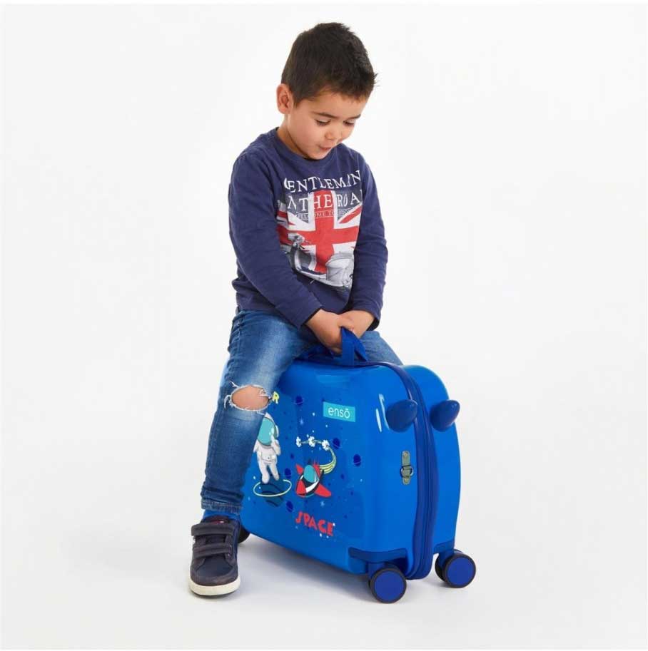 Dečiji putni kofer za vožnju 50cm Enso Outer space 95998 - dodatni pogled