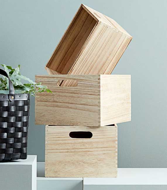 Drvena gajbica 40x30x22 - dodatni pogled