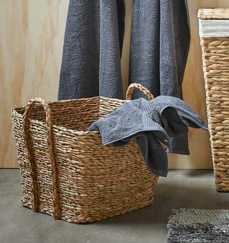 Pletena korpa sa ručkama Solmarin 40x40x31 - dodatni pogled